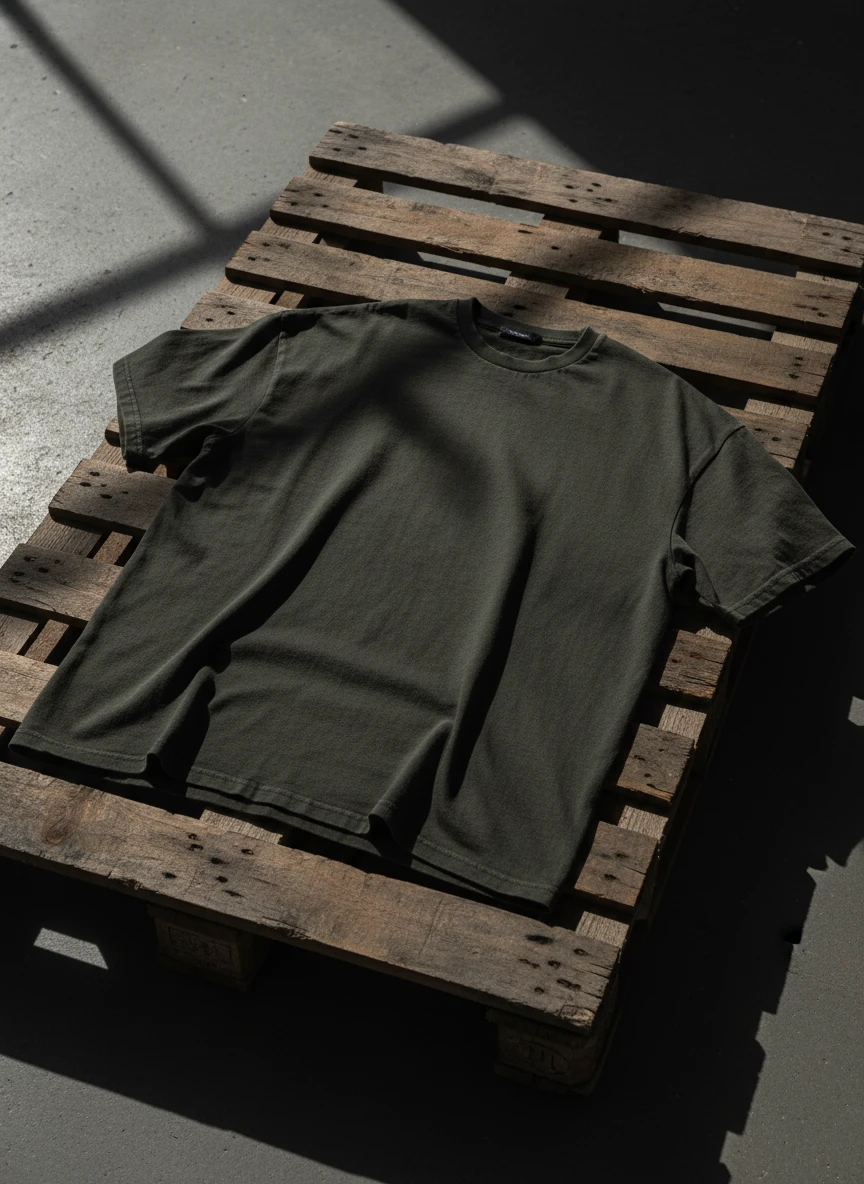 OLIVE UTILITY TEE